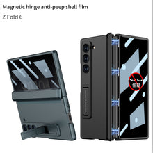 Load image into Gallery viewer, Magnetic Hinge Bracket Shockproof Phone Case With Anti-peeping Back Screen Protector For Samsung Galaxy Z Fold6
