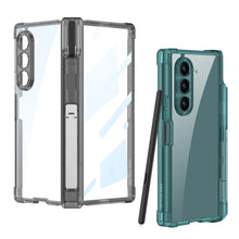 Lade das Bild in den Galerie-Viewer, Transparent Shockproof Phone Case With Screen Protector &amp; Pen Box For Samsung Galaxy Z Fold6
