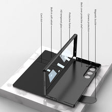 Load image into Gallery viewer, Luxurious Leather Cover Shockproof Phone Case With Screen Protector &amp; Pen Slot For Galaxy Z Fold 6/7
