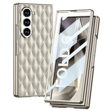 Load image into Gallery viewer, Luxurious Leather Shockproof Phone Case With Screen Protector For Samsung Galaxy Z Fold6
