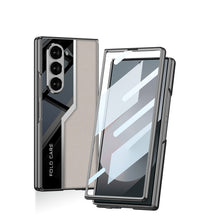 Cargar imagen en el visor de la galería, SPORTS DESIGN | Electroplating Leather Shockproof Phone Case With Screen Protector For Samsung Galaxy Z Fold6
