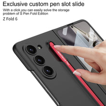 Load image into Gallery viewer, Shockproof Phone Case With Pen Tray Shell and Film For Samsung Galaxy Z Fold 6
