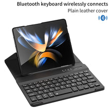 Load image into Gallery viewer, Bluetooth 3.0 Keyboard Magnetic All-inclusive Leather Cover For Samsung Galaxy Z Fold3 Fold4 5G Come With keyboard+Holster Bracket+Phone Case+Capacitive Pen - Mycasety Mycasety
