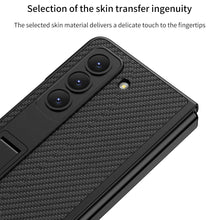 Charger l&#39;image dans la galerie, Luxury Leather Shockproof Phone Case With Screen Protector For Samsung Galaxy Z Fold6
