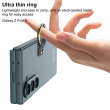 Cargar imagen en el visor de la galería, Luxury Leather Shockproof Phone Case With Ring Holder For Samsung Galaxy Z Fold6
