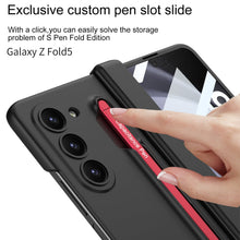 Load image into Gallery viewer, Magnetic Hinge Anti-fall Protective Phone Case With Pen Tray Shell and Film For Samsung Galaxy Z Fold5 - mycasety2023 Mycasety
