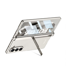 Load image into Gallery viewer, Transparent Magnetic Hinge Bracket Shockproof Phone Case With Screen Protector For Galaxy Z Fold 6/7
