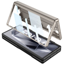 Cargar imagen en el visor de la galería, Magnetic Hinge Bracket Shockproof Phone Case With Back Screen Protector For Samsung Galaxy Z Fold6
