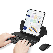 Load image into Gallery viewer, Wireless Leather Keyboard With Bluetooth Mouse And Stylus For Galaxy Z Fold
