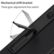 Charger l&#39;image dans la galerie, Luxury Leather Shockproof Phone Case With Screen Protector For Samsung Galaxy Z Fold6
