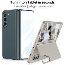 Load image into Gallery viewer, Luxury Leather Shockproof Phone Case With Back Screen Protector For Samsung Galaxy Z Fold6
