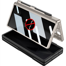 Load image into Gallery viewer, Magnetic Hinge Pen Slot Hidden Bracket All-included Case With Back Screen Protector For Galaxy Z Fold 7/6/5/4/3
