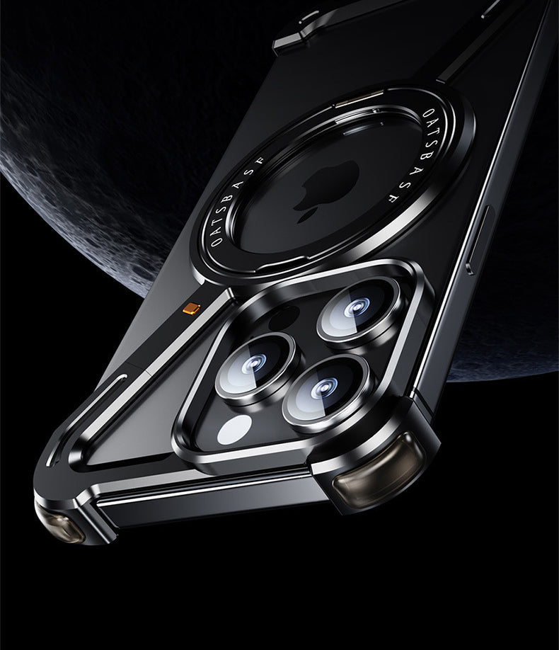 Frameless Metal Z Shell Case For iPhone 15 Series
