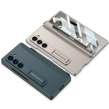 Load image into Gallery viewer, Magnetic Hinge Pen Slot Shockproof Phone Case With Screen Protector For Galaxy Z Fold 6
