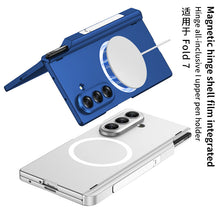Load image into Gallery viewer, Magnetic Hinge Hidden Bracket All-included Case With Pen Box For Galaxy Z Fold 7
