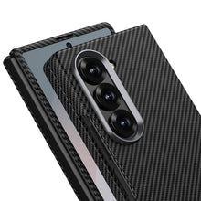 Load image into Gallery viewer, Luxurious Carbon Fiber Shockproof Phone Case For Galaxy Z Fold6
