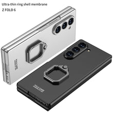 Carregar imagem no visualizador da galeria, Luxury Shockproof Phone Case With Ring Holder For Samsung Galaxy Z Fold 6
