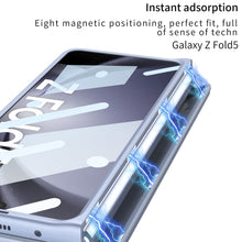 Load image into Gallery viewer, Magnetic Hinge Anti-fall Protective Phone Case With Pen Tray Shell and Film For Samsung Galaxy Z Fold5 - mycasety2023 Mycasety
