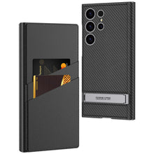 Cargar imagen en el visor de la galería, Luxury Leather Cardholder Case With Stand For Samsung S24Ultra S23Ultra
