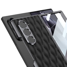 Load image into Gallery viewer, Luxurious Leather Shockproof Phone Case With Screen Protector For Samsung Galaxy Z Fold6
