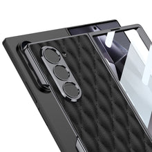 Load image into Gallery viewer, Luxurious Leather Shockproof Phone Case With Screen Protector For Galaxy Z Fold6
