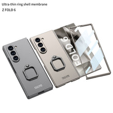 Cargar imagen en el visor de la galería, Luxury Shockproof Phone Case With Ring Holder For Samsung Galaxy Z Fold 6
