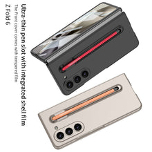 Cargar imagen en el visor de la galería, Shockproof Phone Case With Pen Tray Shell and Film For Samsung Galaxy Z Fold 6
