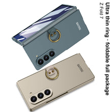 Load image into Gallery viewer, Luxury Leather Shockproof Phone Case With Back Screen Protector For Galaxy Z Fold 6/7
