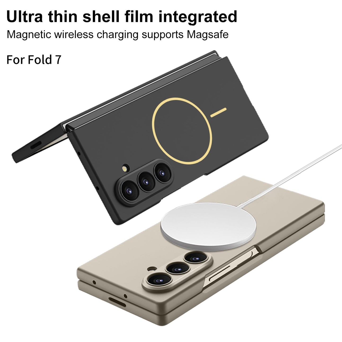 Ultra-thin Magbetic Phone Case With Screen Protector For Galaxy Z Fold7/6