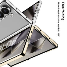 Cargar imagen en el visor de la galería, Transparent Electroplating Shockproof Phone Case For Samsung Galaxy Z Fold 6
