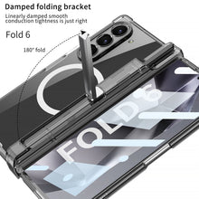 Load image into Gallery viewer, Magnetic Shockproof Phone Case With Screen Glass Protector &amp; Pen Box Hinge For Galaxy Z Fold 6/5
