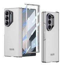 Load image into Gallery viewer, SPORTS DESIGN | Magnetic Hinge Frosted Shockproof Phone Case With Screen Protector For Galaxy Z Fold6
