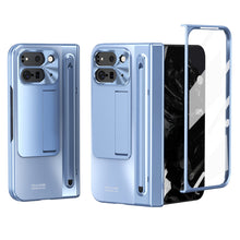 Load image into Gallery viewer, Electroplated Shockproof Phone Case With Tempered Film &amp; Stylus For Google Pixel 9 Pro Fold
