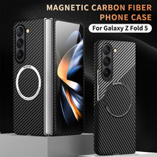 Lade das Bild in den Galerie-Viewer, Luxurious Carbon Fiber Shockproof Galaxy Z Fold Phone Case
