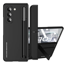 Load image into Gallery viewer, Pen Tray And Bracket 2 in 1 Shockproof Phone Case With Stylus &amp; Screen Protector For Galaxy Z Fold 6/5/4
