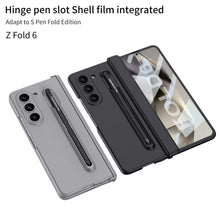 Lade das Bild in den Galerie-Viewer, Magnetic Hinge Anti-fall Protective Phone Case With Pen Tray Shell and Film For Samsung Galaxy Z Fold6
