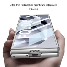 Load image into Gallery viewer, Transparent Frosted Shockproof Phone Case With Back Screen Protector For Galaxy Z Fold 6
