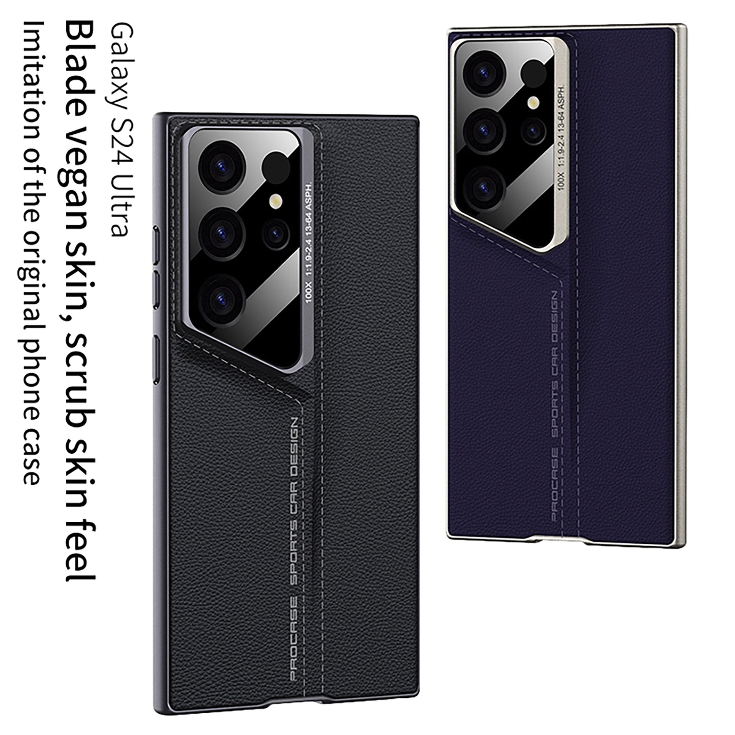 Luxury Leather Case For Samsung S24Ultra S23Ultra