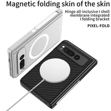 Load image into Gallery viewer, Magnetic Magsafe All-inclusive Invisible Bracket Leather Case For Google Pixel Fold With Back Screen Protector - mycasety2023 Mycasety

