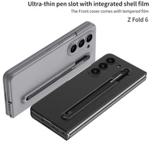 Cargar imagen en el visor de la galería, Shockproof Phone Case With Pen Tray Shell and Film For Samsung Galaxy Z Fold 6
