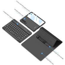 Load image into Gallery viewer, Bluetooth 3.0 Keyboard Magnetic All-inclusive Leather Cover For Samsung Galaxy Z Fold3 Fold4 5G Come With keyboard+Holster Bracket+Phone Case+Capacitive Pen - Mycasety Mycasety
