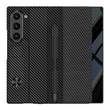 Load image into Gallery viewer, Luxurious Leather Cover Shockproof Phone Case With Screen Protector &amp; Pen Slot For Galaxy Z Fold 6/7
