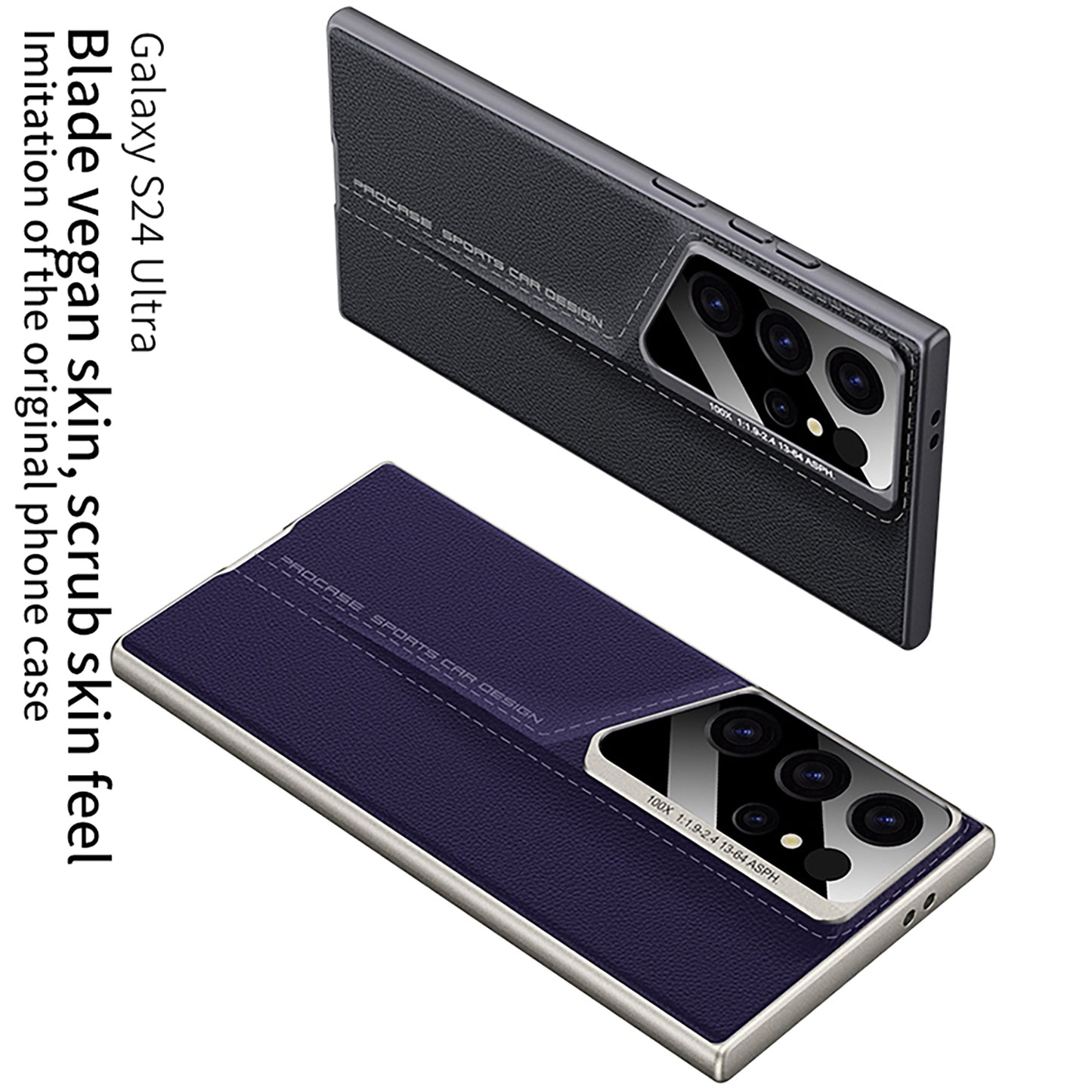 Luxury Leather Case For Samsung S24Ultra S23Ultra