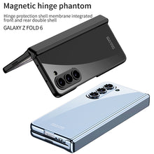 Carregar imagem no visualizador da galeria, Transparent Magnetic Hinge Shockproof Phone Case With Screen Protector For Samsung Galaxy Z Fold6
