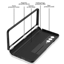 Load image into Gallery viewer, Magnetic Frame Plastic Stand All-included Case For Samsung Galaxy Z Fold4 Fold3 5G - mycasety2023 Mycasety
