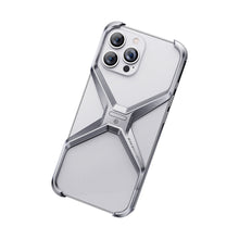 Charger l&#39;image dans la galerie, All-round Protection Frameless Aluminum Alloy Phone Case For iPhone
