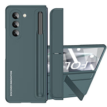 Charger l&#39;image dans la galerie, Pen Tray And Bracket 2 in 1 Shockproof Phone Case With Stylus &amp; Screen Protector For Galaxy Z Fold 6/5/4
