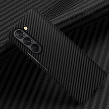 Lade das Bild in den Galerie-Viewer, Luxurious Carbon Fiber Shockproof Galaxy Z Fold Phone Case
