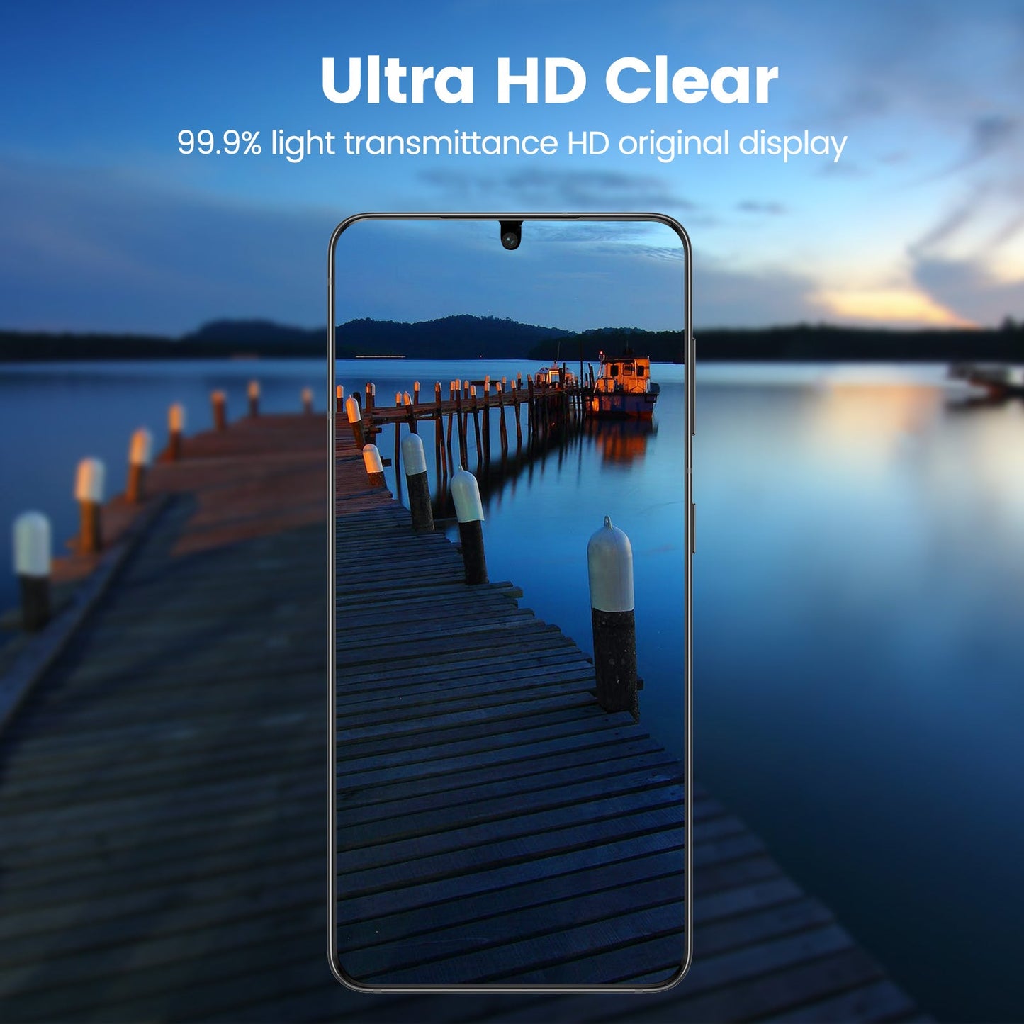 Easy-install Screen  Protector for Samsung  S24/S24+/S24Ultra Glass Screen Protector with Auto-fit Box