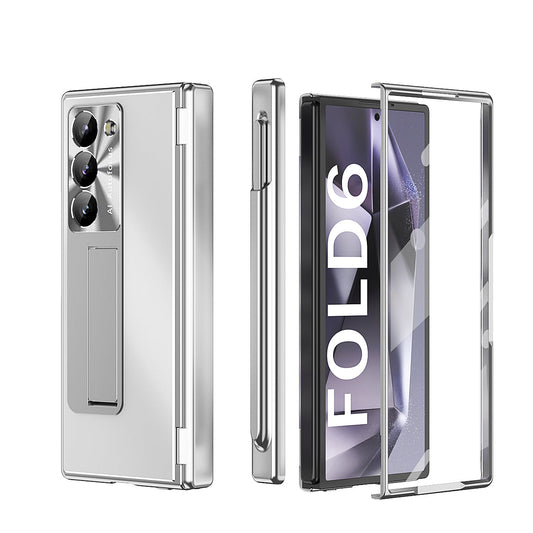 Aluminum Alloy Electroplating Shockproof Phone Case For Galaxy Z Fold 7/6/5/4/3